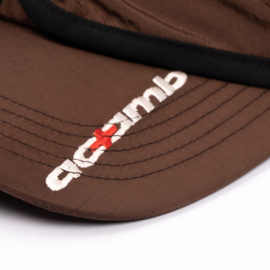 AccentAmbios Cap Unisex Brown University Parasut Crinkle