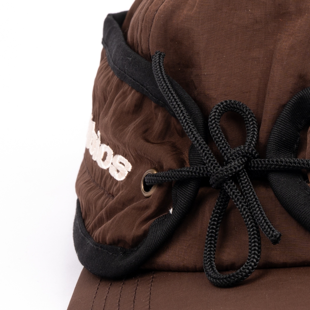 AccentAmbios Cap Unisex Brown University Parasut Crinkle