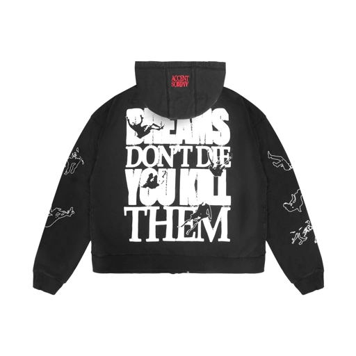 AccentAmbios Dreams Vintage Washed Hoodie 330 Gsm