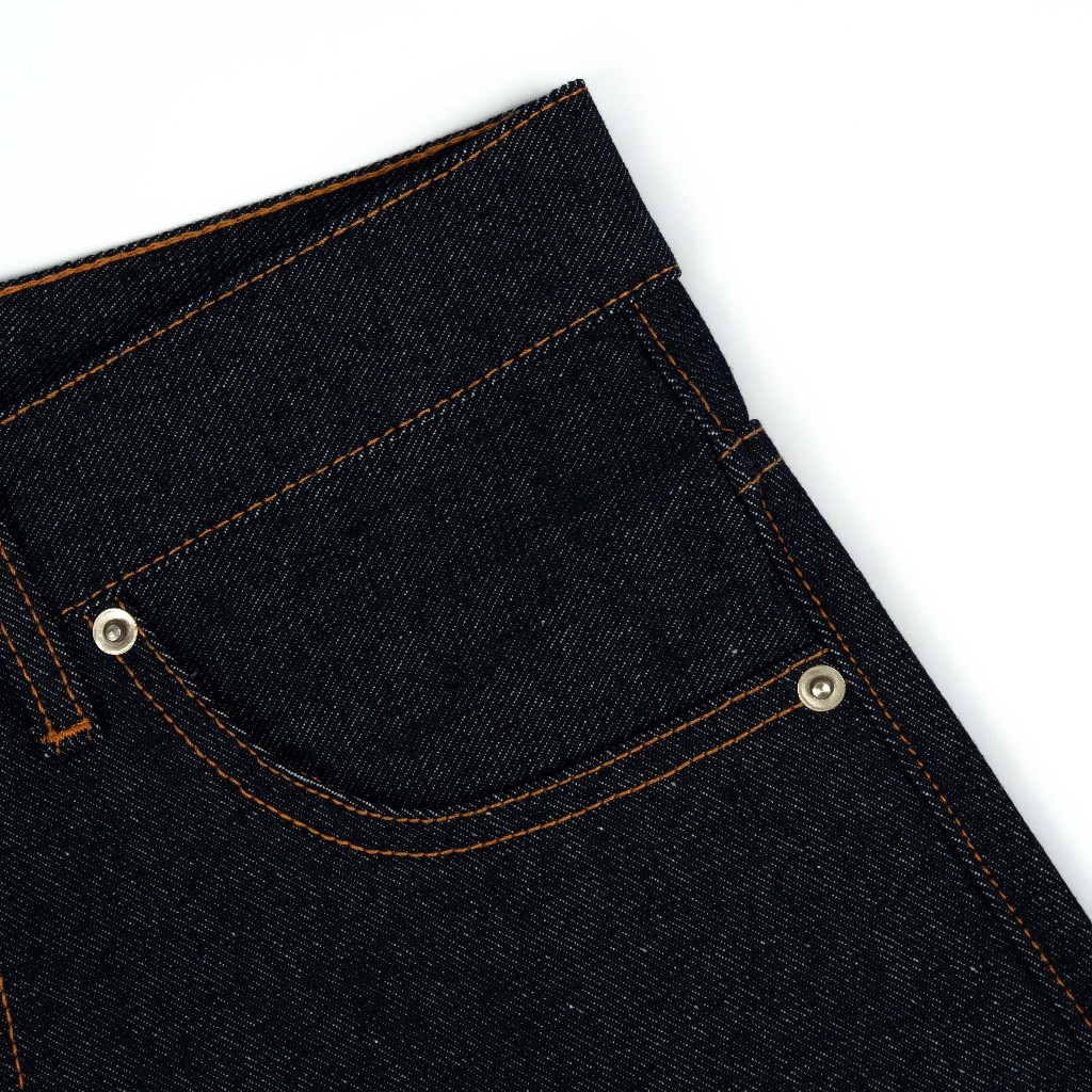 AccentAmbios Jorts Unisex Obscene Denim Blue Denim