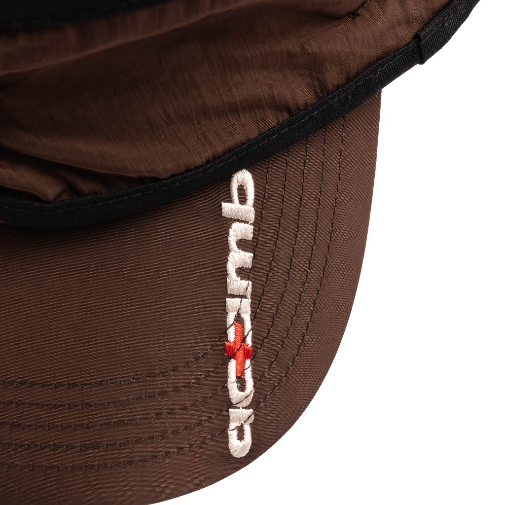 AccentAmbios Cap Unisex Brown University Parasut Crinkle