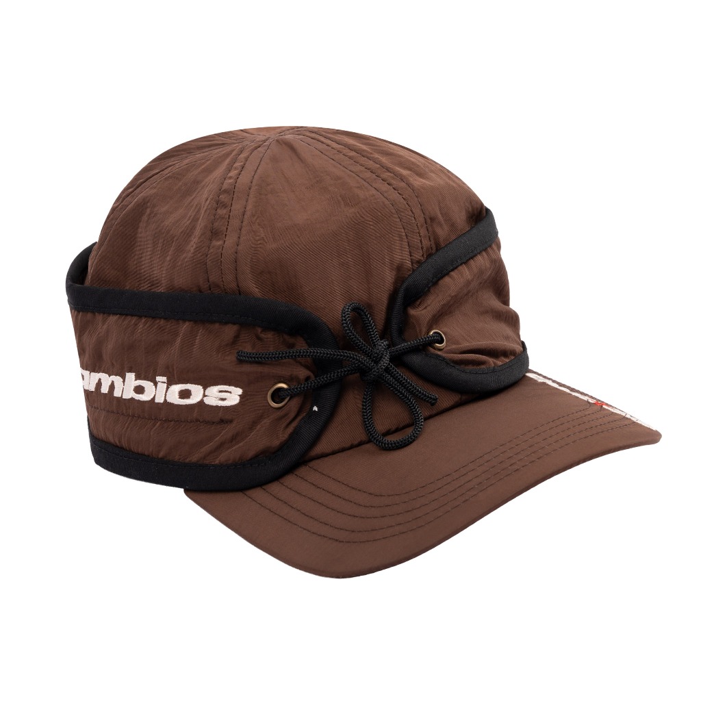 AccentAmbios Cap Unisex Brown University Parasut Crinkle