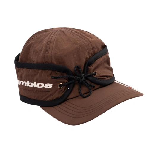 AccentAmbios Cap Unisex Brown University Parasut Crinkle