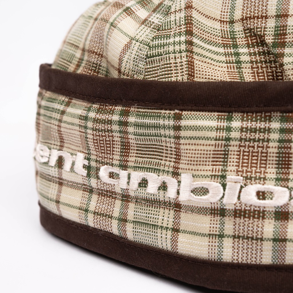 AccentAmbios Cap Unisex Plaid University Plaid Fabric