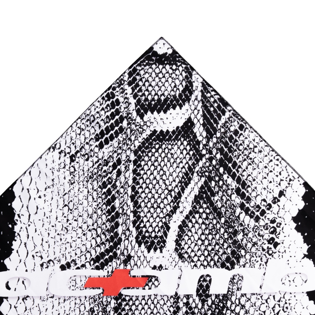 AccentAmbios Scarf Unisex Rattle White Scarf Parasut Crinkle