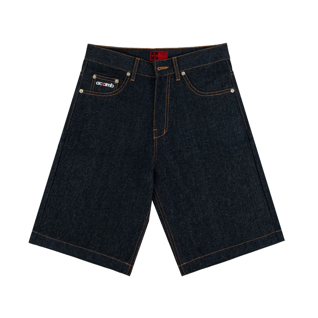 AccentAmbios Jorts Unisex Obscene Denim Blue Denim