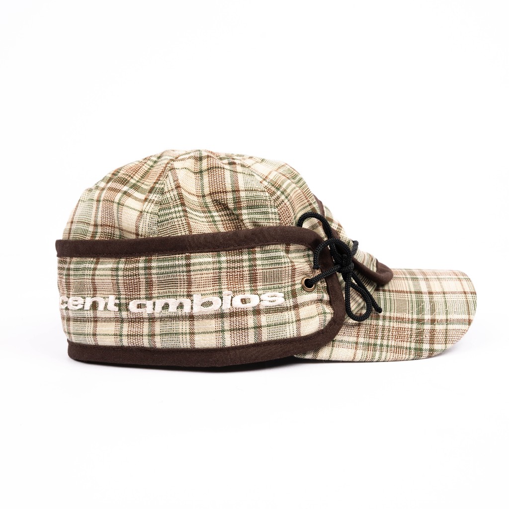 AccentAmbios Cap Unisex Plaid University Plaid Fabric