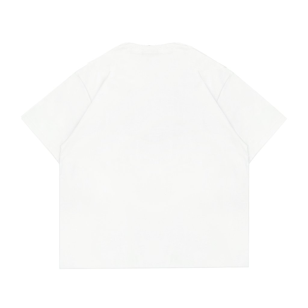 AccentAmbios Fitted Tee Unisex 16s Blank White Cotton 16s
