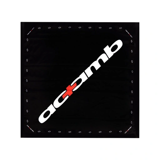 AccentAmbios Scarf Unisex Morph Black Scarf Parasut Crinkle