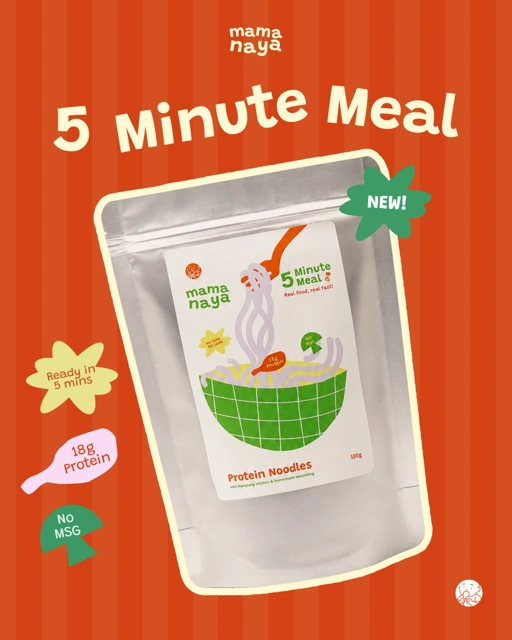 [NEW] Protein 5-Minute Meal - Noodles with Kampung Chicken & Homemade Seasoning