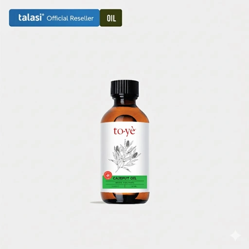 Image of Toye Oil 60ml - Minyak Cajuput/Medicated/Telon Asli - 100% Bahan Alami