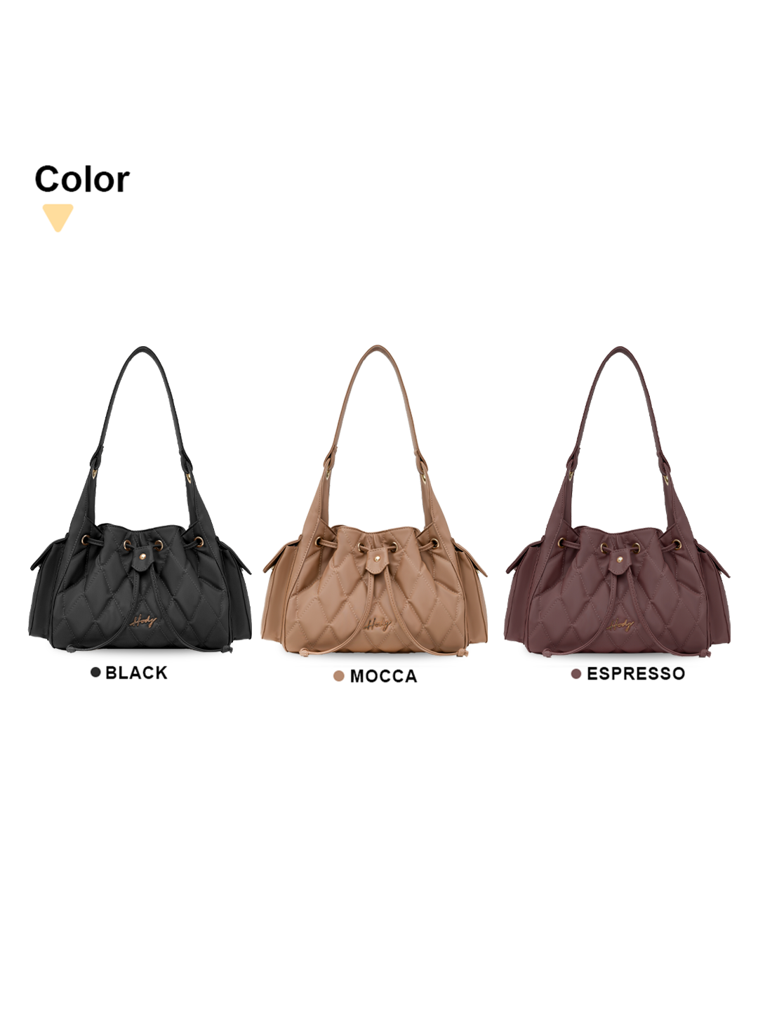 [Exclusive Launching] Hody - Tas Wanita Bahu Terbaru Underarm Bag Shoulder Bag Serut Tali - ESRA BAG