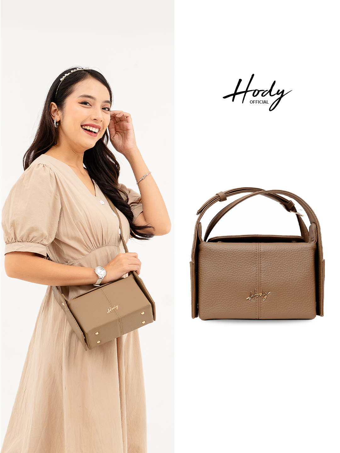 Hody - Tas Selempang Wanita Mini Sling Bag HP Tas Wanita Shoulder Bag Terbaru - ORLYN BAG
