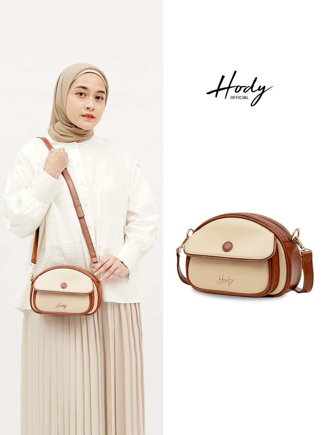 Hody - Tas Selempang Wanita Mini Sling Bag HP Tas Selempang dan Bahu Wanita Shoulder Bag Terbaru - KYNA BAG