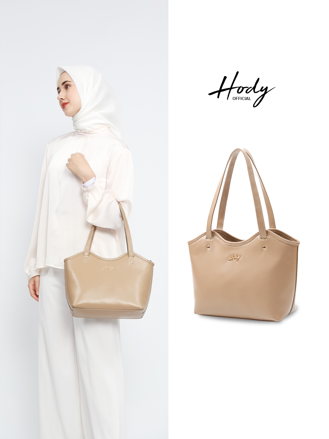 Hody - Tas Wanita Totebag Wanita Tas Kantor Jinjing Shoulder Bag Tas Wanita Tas Wanita Terbaru 2026 - Devica Totebag