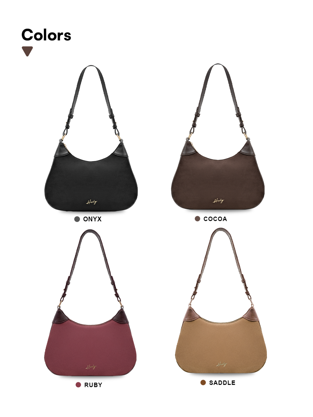 Hody - Tas Wanita Totebag Terbaru Suede Shoulder Bag Tas Bahu Wanita Kerja Kantor - AUREN BAG