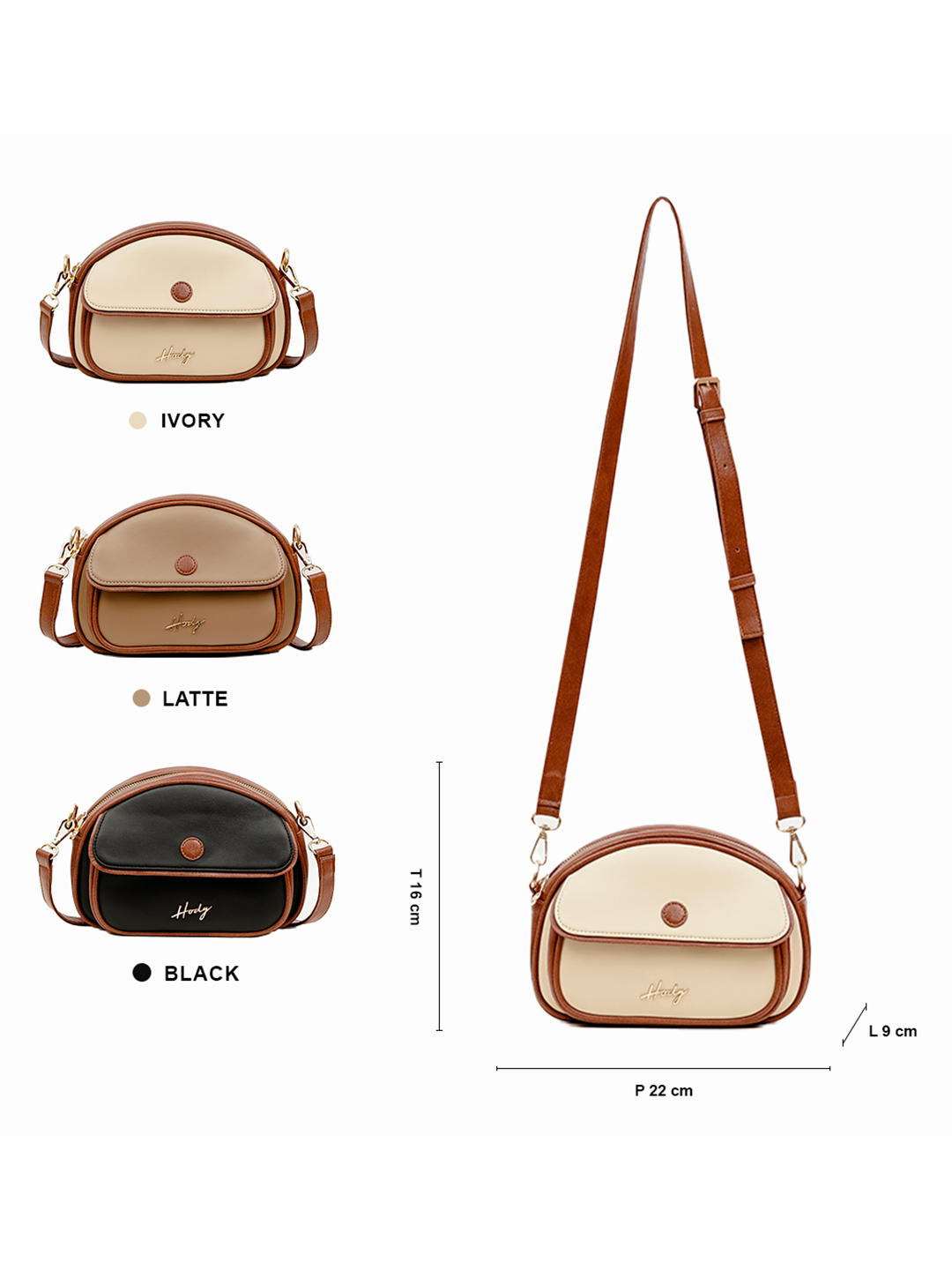 Hody - Tas Selempang Wanita Mini Sling Bag HP Tas Selempang dan Bahu Wanita Shoulder Bag Terbaru - KYNA BAG