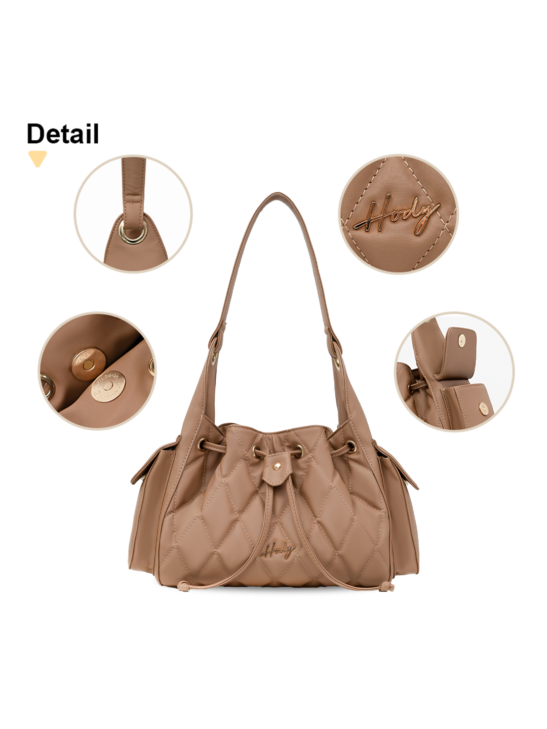 [Exclusive Launching] Hody - Tas Wanita Bahu Terbaru Underarm Bag Shoulder Bag Serut Tali - ESRA BAG