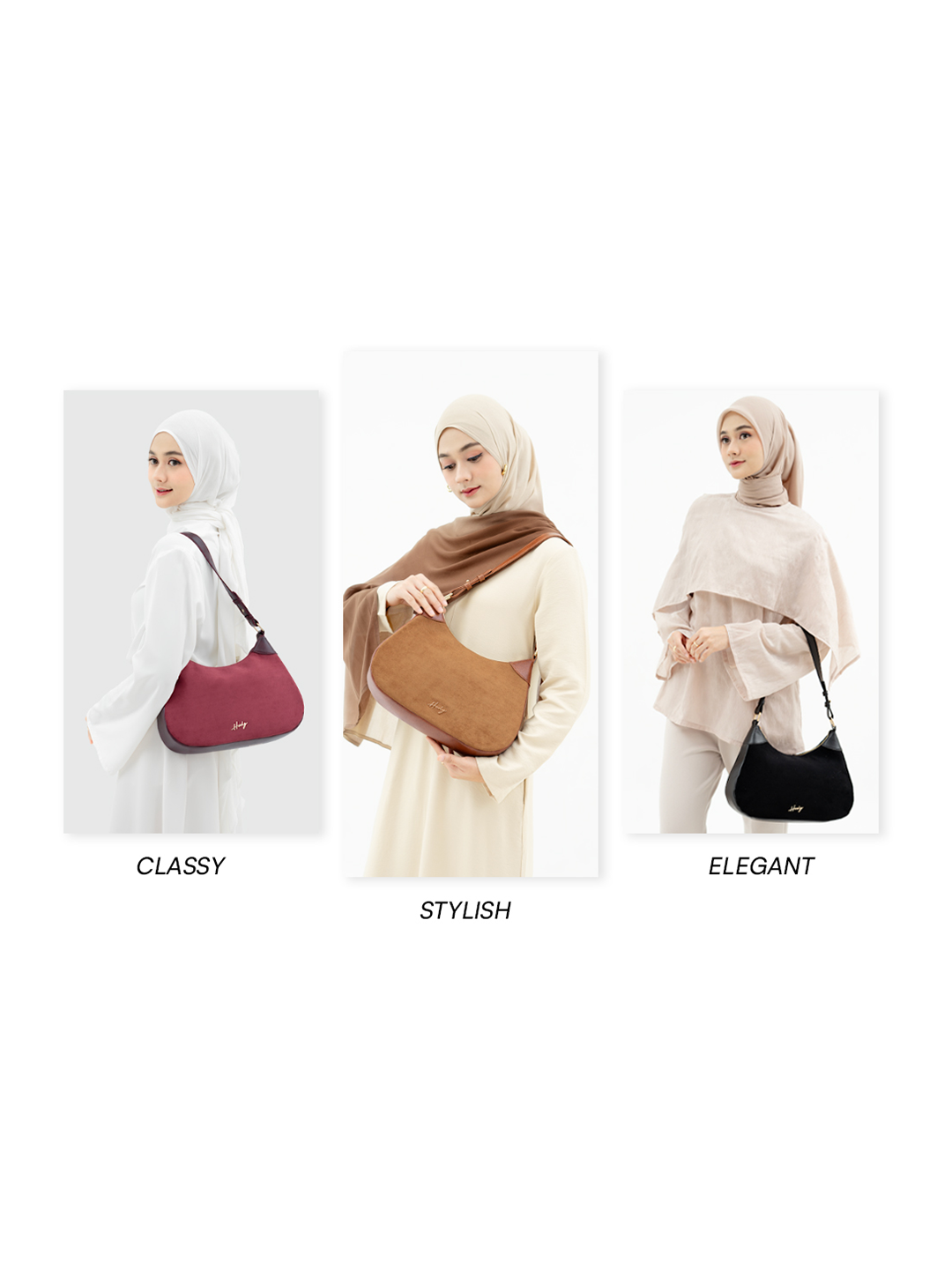 Hody - Tas Wanita Totebag Terbaru Suede Shoulder Bag Tas Bahu Wanita Kerja Kantor - AUREN BAG