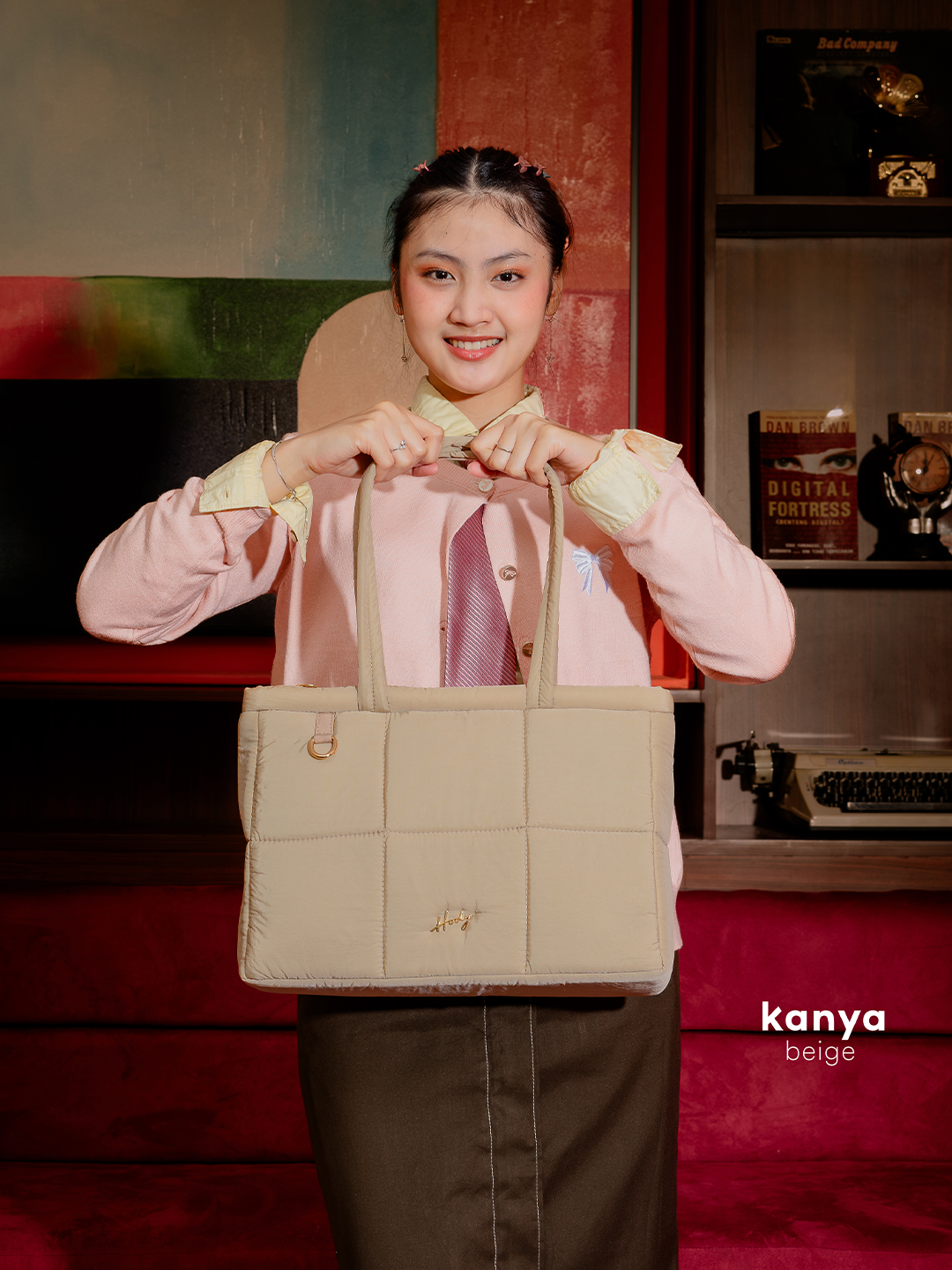 Hody - Tas Wanita Laptop Jinjing Totebag Terbaru Laptop Sarung Tas Pelindung Sleeve Laptop - KANYA LAPTOP BAG