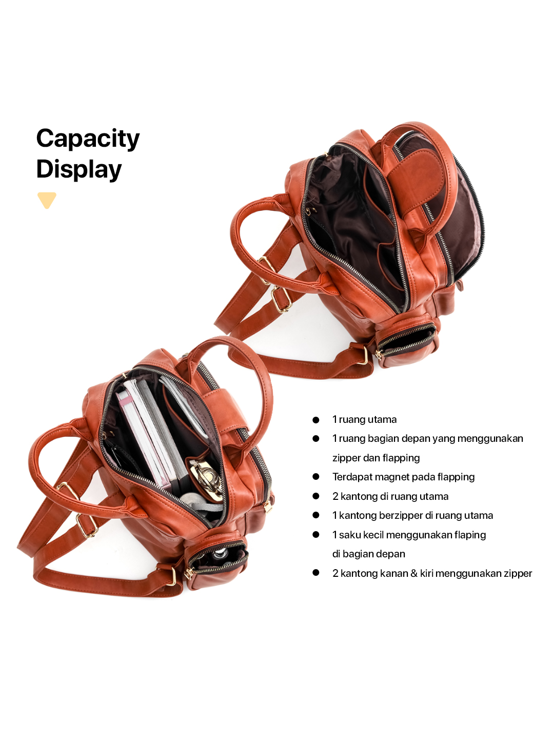 Hody - Tas Ransel Wanita RANIA Bagpack Rania Tas Ransel by Hody Bag Tas Ransel Terlaris Terkini