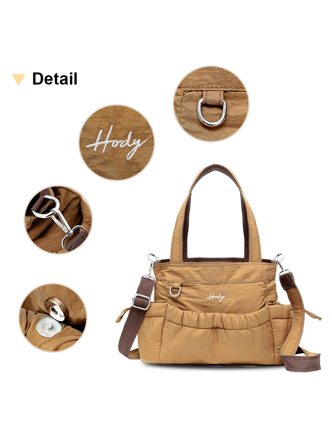Hody - Tas Selempang Wanita Terbaru Handbag Reversible 2 in 1 Bag Bolak Balik - BAILA BAG