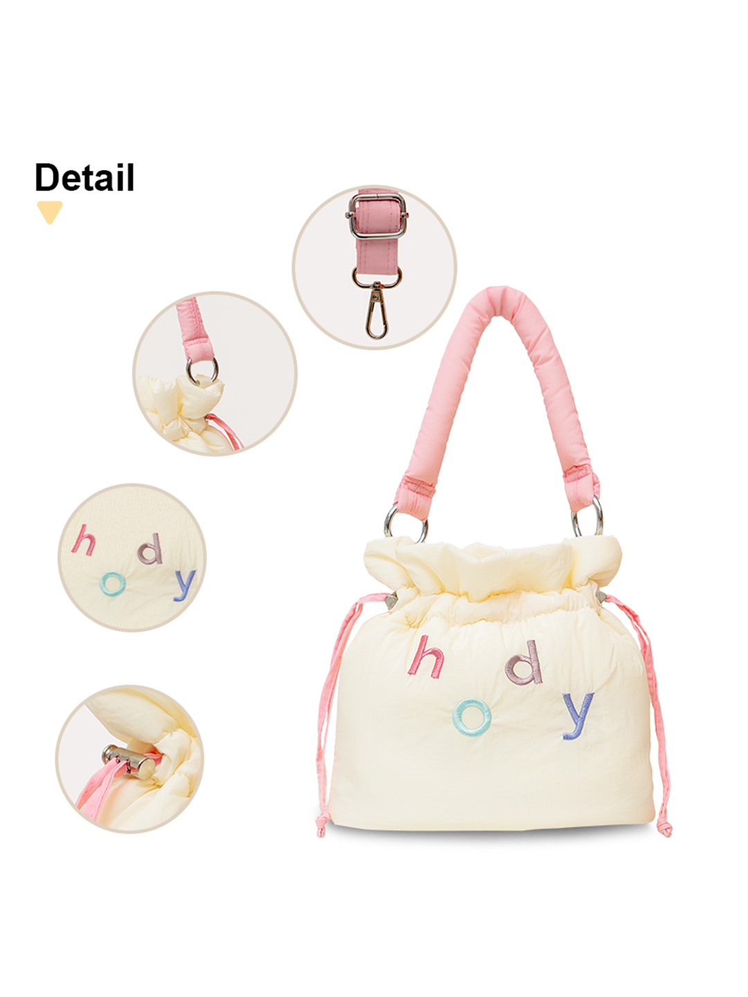 Hody - Tas Selempang Wanita Terbaru Handbag Bucket Bag Mini Tas Serut Sling Bag - BLISSIE BAG