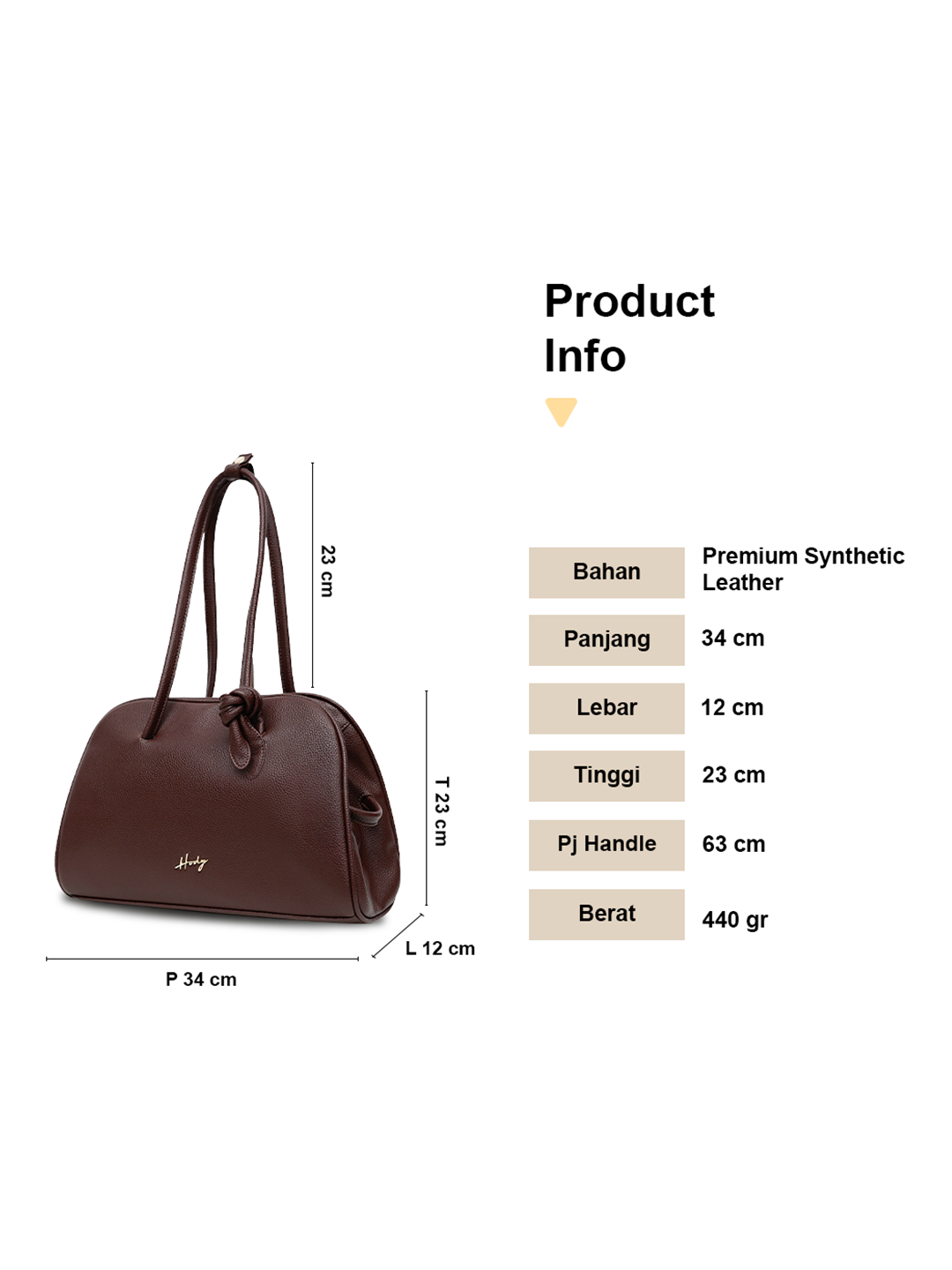 Hody - Tas Wanita Totebag Terbaru 2026 Tas Bahu Wanita Kerja Elegan Shoulder Bag - MAREN BAG