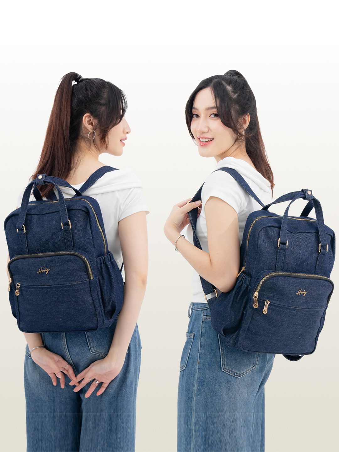 Hody - Tas Ransel Wanita Backpack Tas Laptop Wanita Ransel Sekolah Backpack Terbaru - ZADA BAG