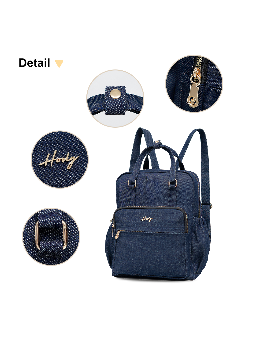Hody - Tas Ransel Wanita Backpack Tas Laptop Wanita Ransel Sekolah Backpack Terbaru - ZADA BAG