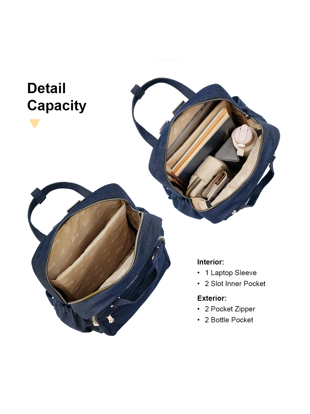 Hody - Tas Ransel Wanita Backpack Tas Laptop Wanita Ransel Sekolah Backpack Terbaru - ZADA BAG