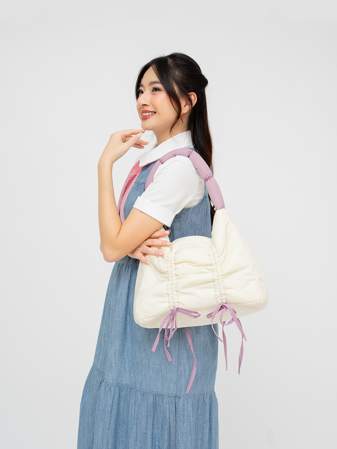 Hody - Tas Wanita Totebag Terbaru Tas Bahu Korea Shoulder Bag Wanita Pita Serut - CELEVA BAG