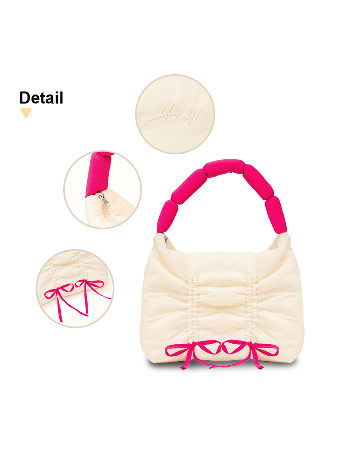 Hody - Tas Wanita Totebag Terbaru Tas Bahu Korea Shoulder Bag Wanita Pita Serut - CELEVA BAG