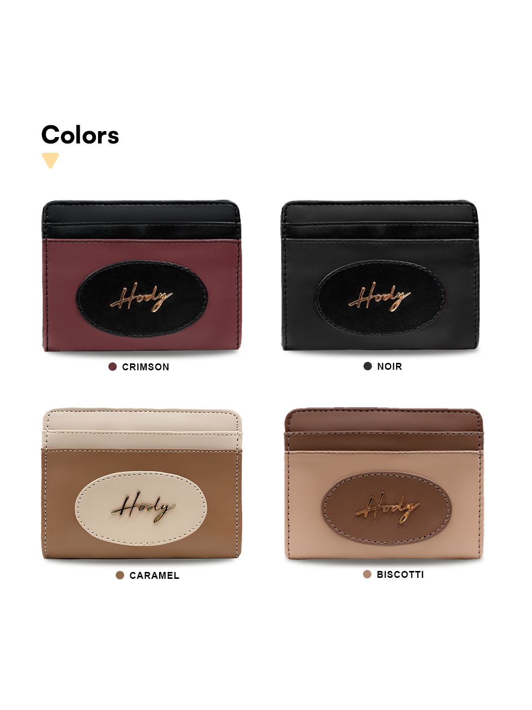 Hody - Dompet Lipat Wanita Card Holder Dompet Mini Lipat Wanita Terbaru - CLAIRE WALLET