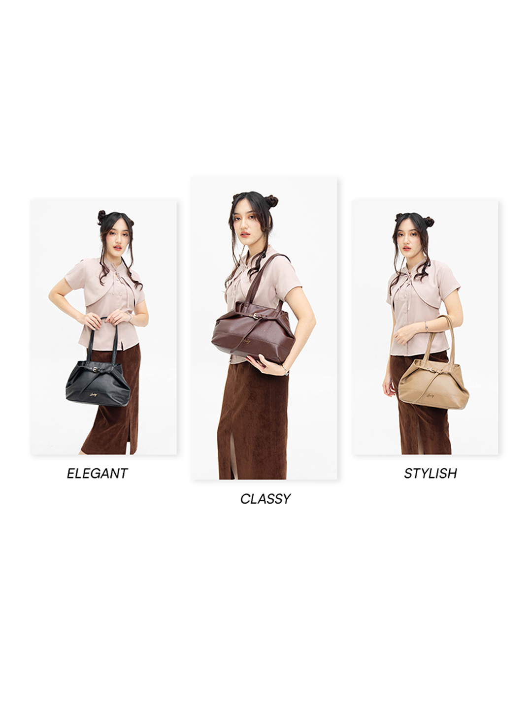 Hody - Tas Wanita Totebag Medium Terbaru Shoulder Bag Tas Bahu Wanita Tote Bag Kuliah Kerja - ELARA BAG
