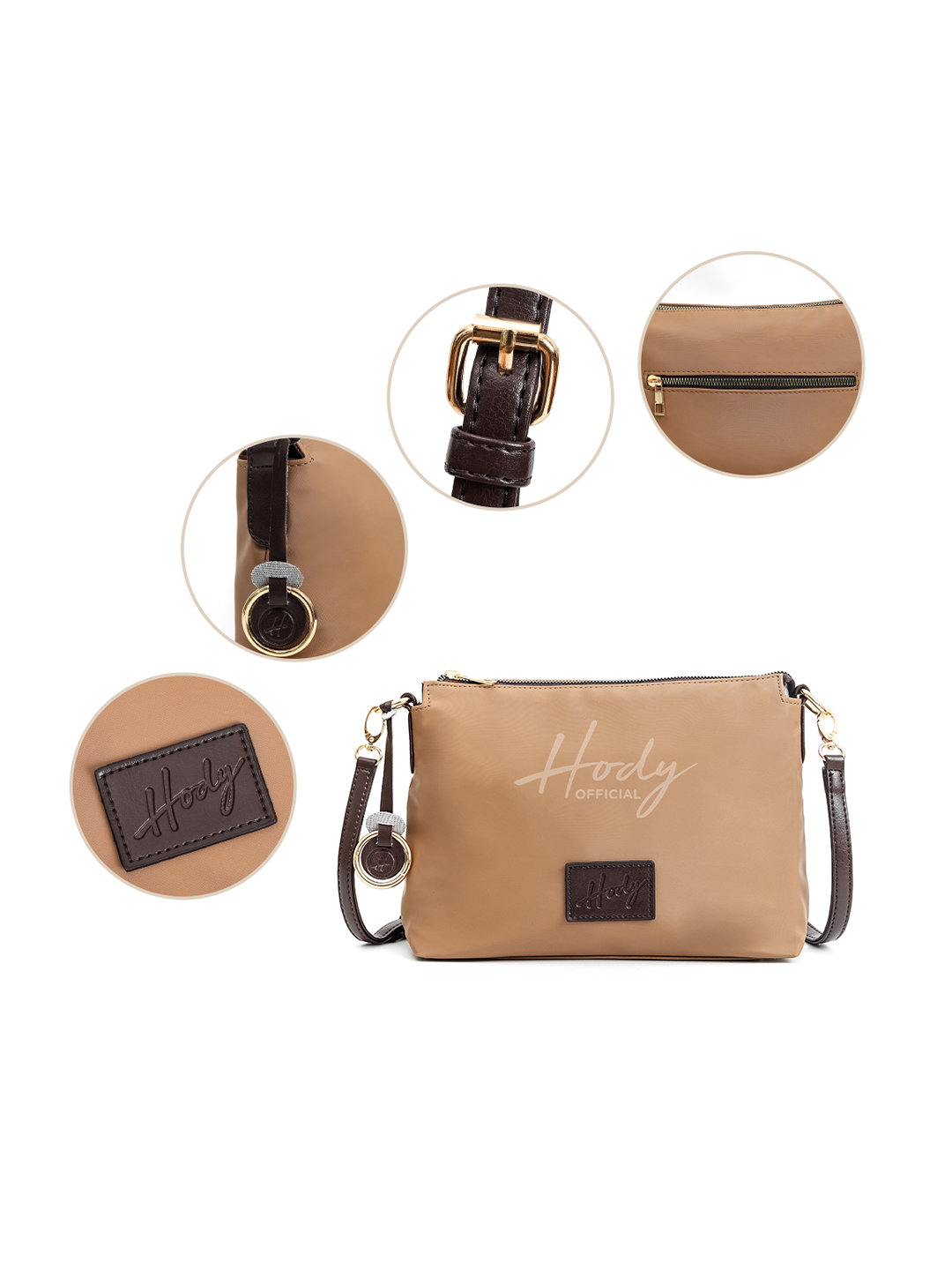 Hody - Tas Selempang Wanita Terbaru Tas Hody Best Seller Tas Wanita Kekinian Sling Bag HP Wanita - FELLY BAG