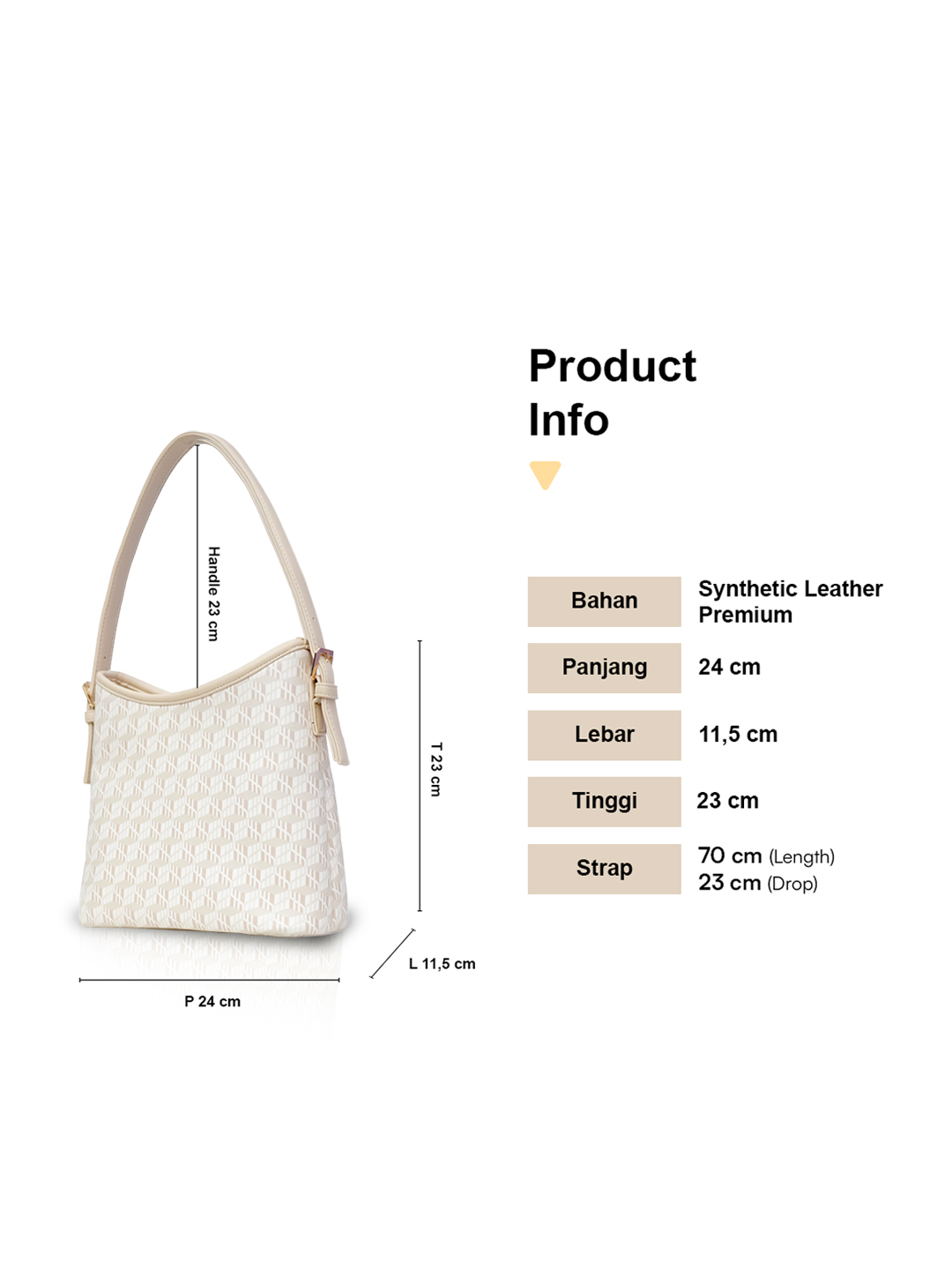 Hody - Tas Wanita Totebag Wanita Kerja Kuliah Tas Bahu Terbaru Shoulder Bag - HALEA BAG