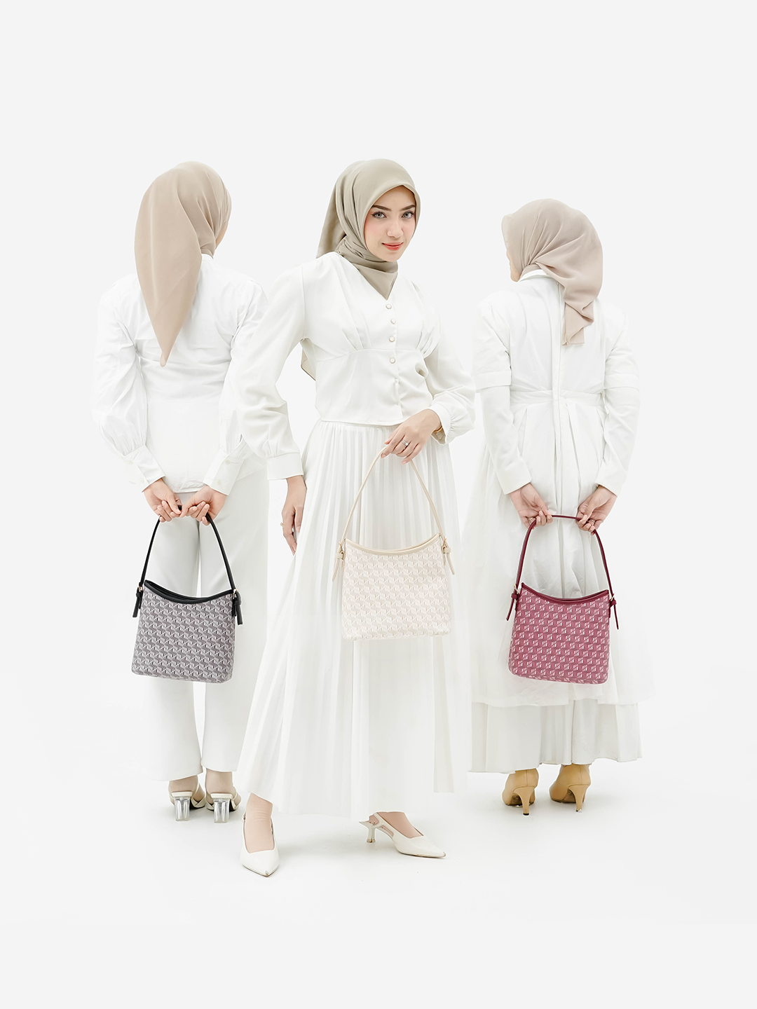 Hody - Tas Wanita Totebag Wanita Kerja Kuliah Tas Bahu Terbaru Shoulder Bag - HALEA BAG