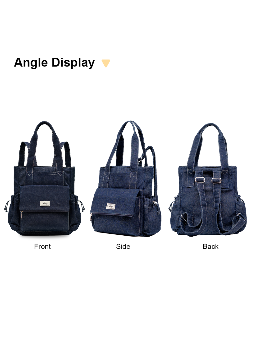 Hody - Tas Ransel Wanita Backpack Korean Style Tas Wanita Ransel Sekolah 2 In 1 Terbaru Totebag Backpack 2026 - Kaye Totepack