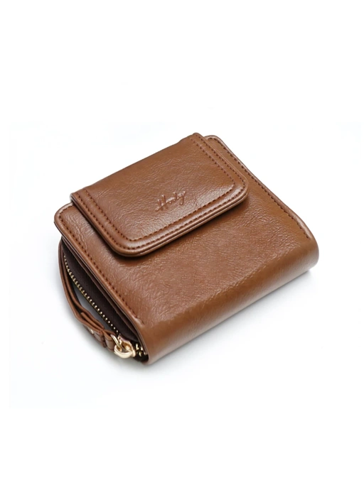 Hody - Dompet Lipat Wanita Card Holder Wanita Tali Pendek - LAYNA WALLET