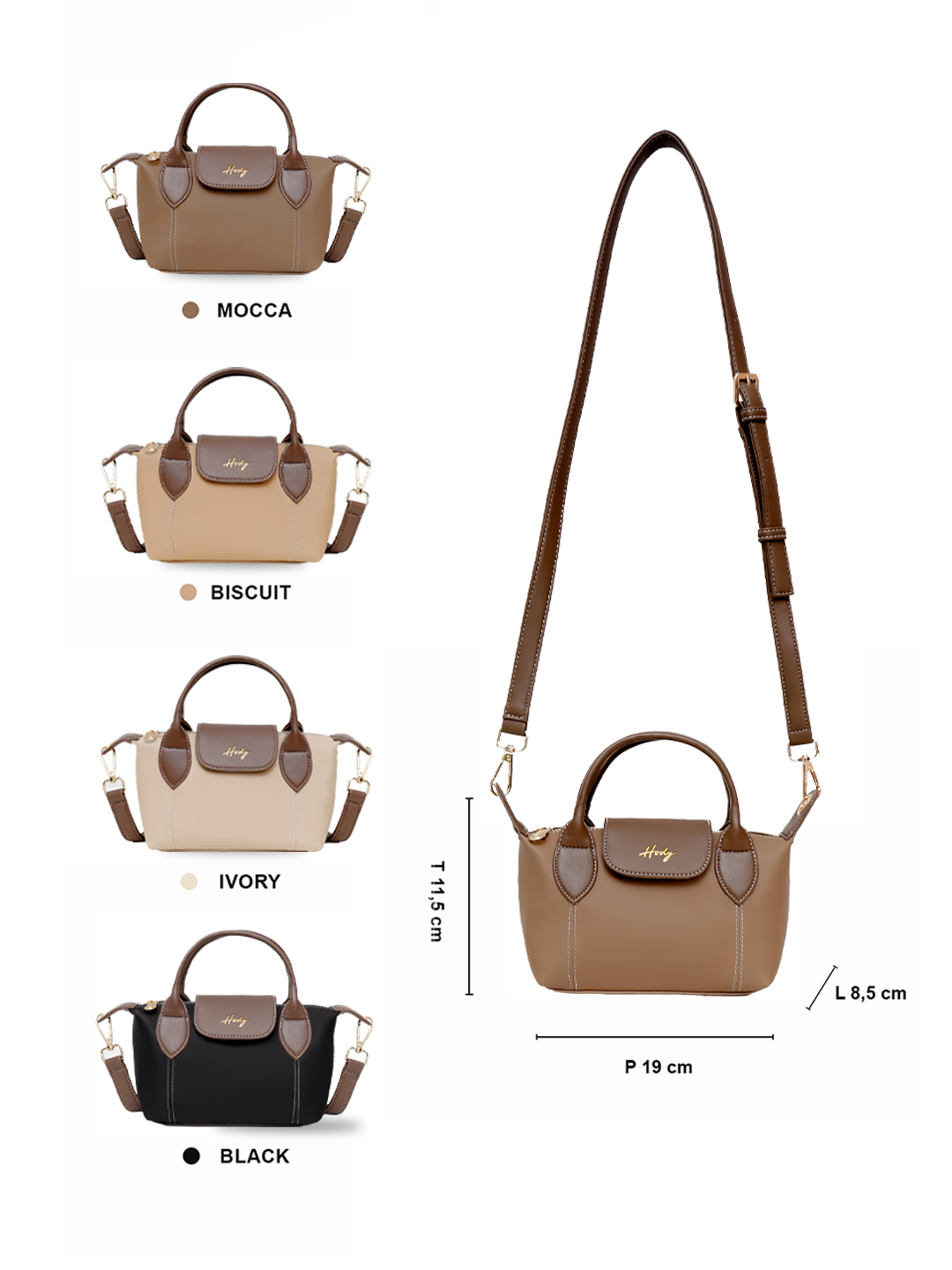 Hody - Tas Selempang Wanita Mini Sling Bag Tas Wanita HP Terbaru - MADELINE BAG