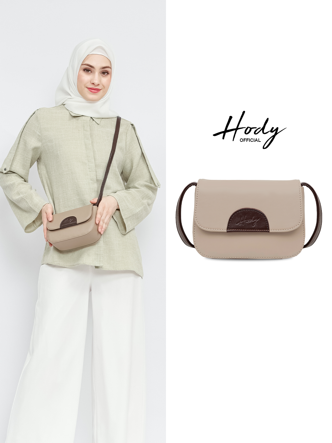 HODY -  Tas HP Wanita Terbaru 2026 Tas Selempang Wanita Sling Bag Wanita - MONA BAG