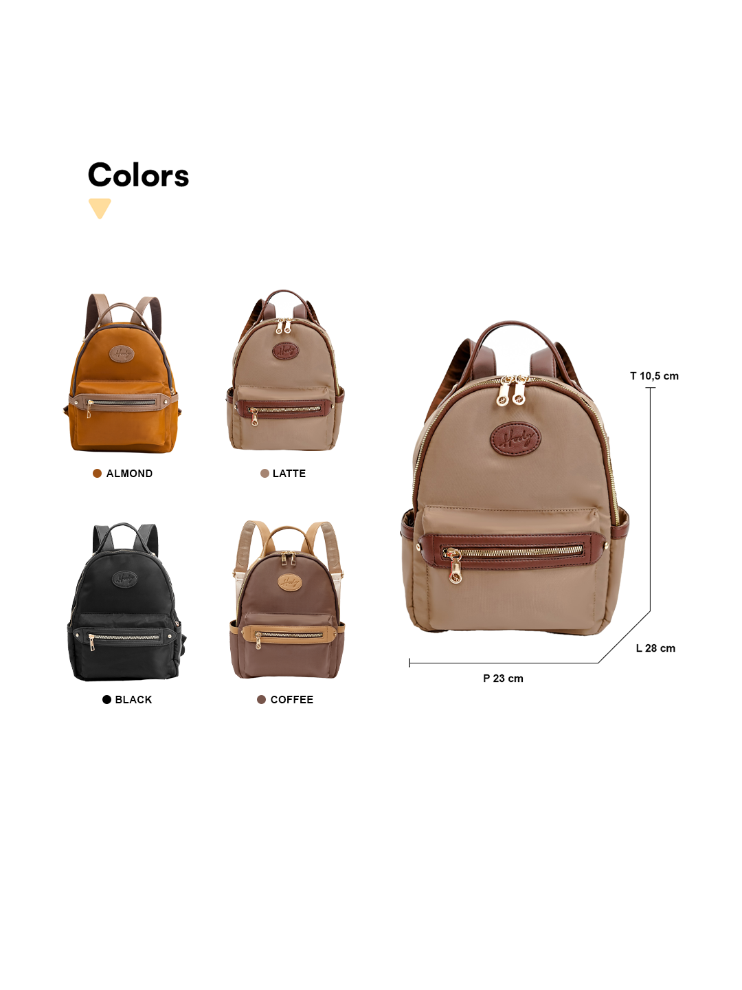 Hody - Tas Ransel Wanita Tas Ransel Simple Tas Ransel Wanita Mini - NAGITA BACKPACK