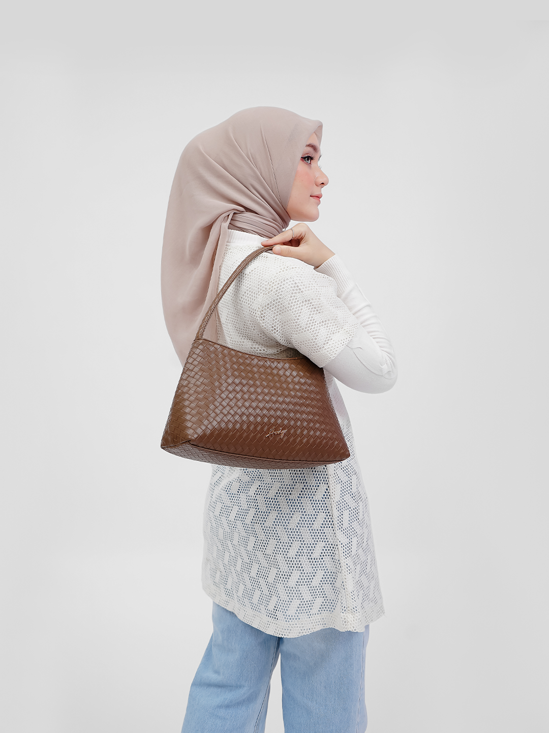 Hody - Tas Wanita Terbaru Anyaman Tas Bahu Wanita Shoulder Bag Hand Bag - NAURA BAG