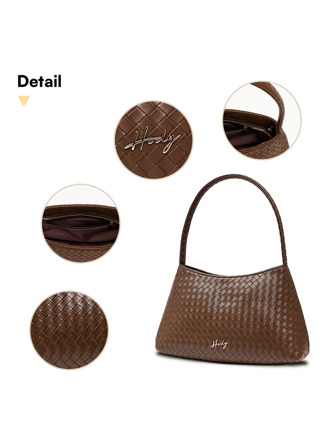 Hody - Tas Wanita Terbaru Anyaman Tas Bahu Wanita Shoulder Bag Hand Bag - NAURA BAG
