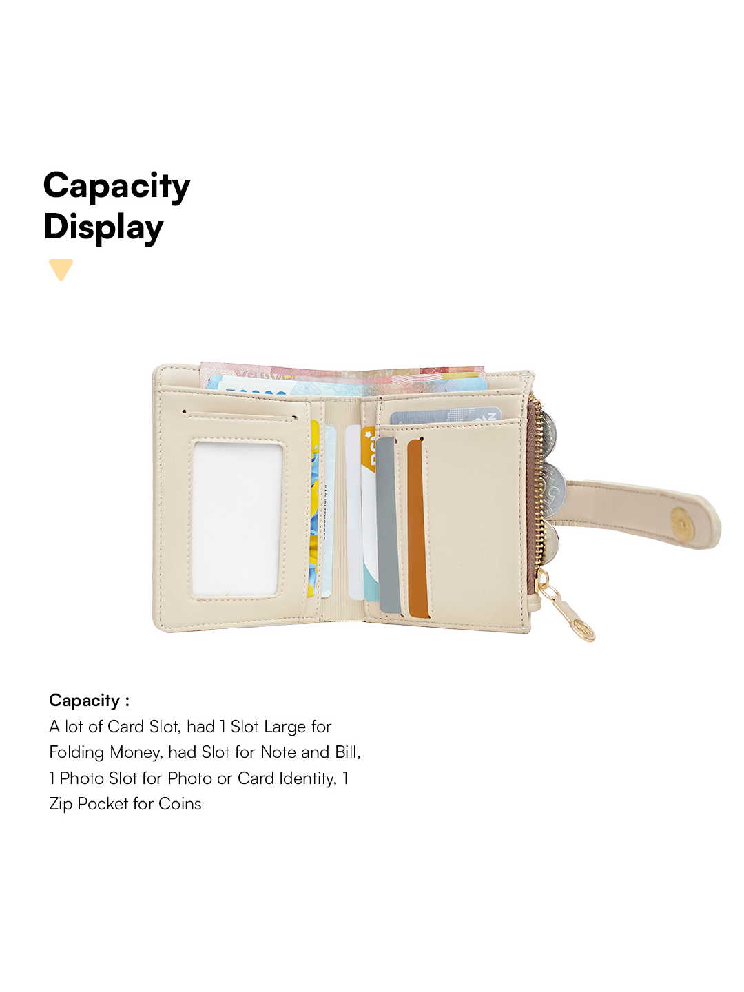 Hody - Dompet Lipat Wanita Dompet Mini Card Holder - RHEA WALLET