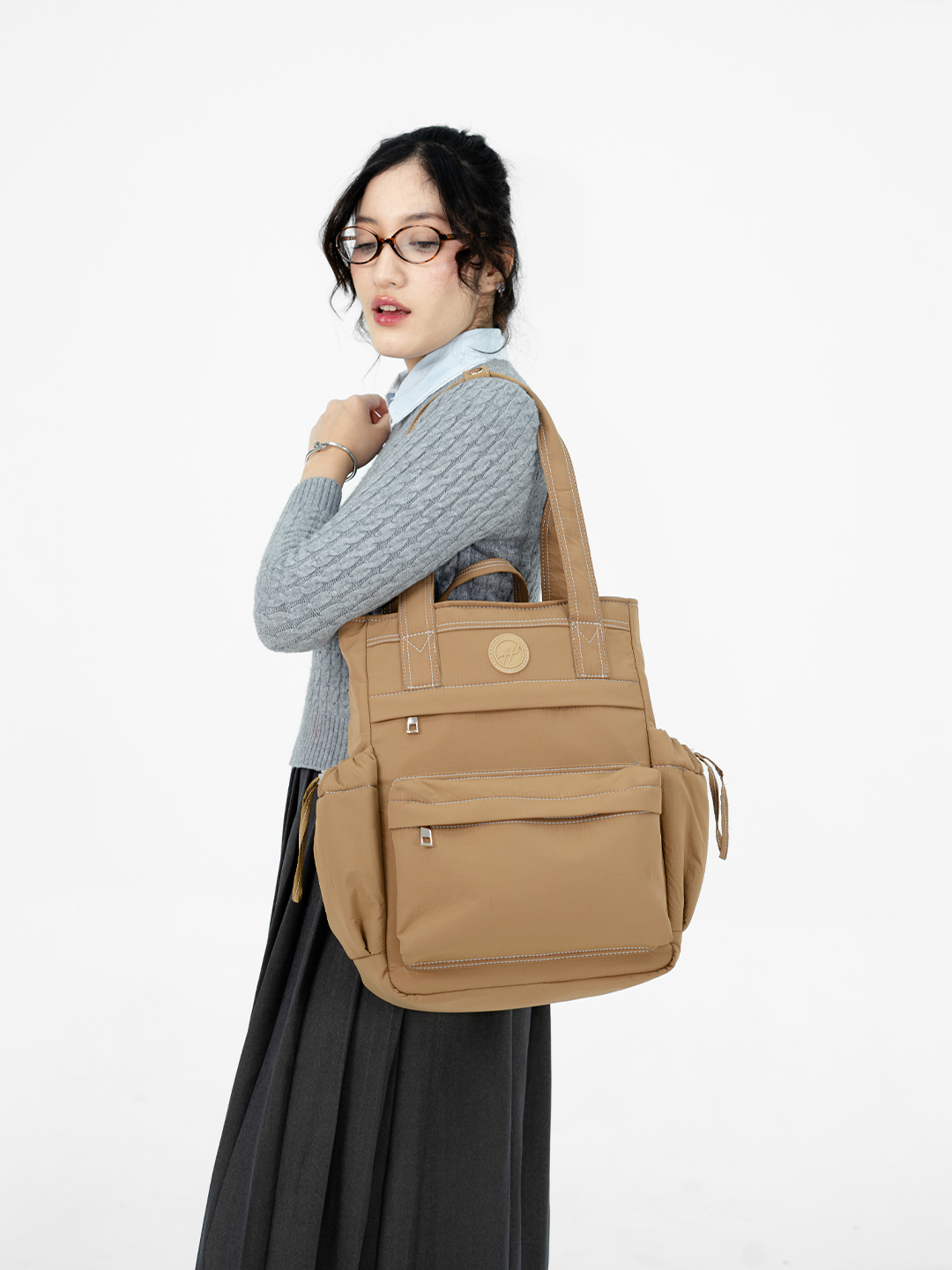 Hody - Tas Ransel Wanita Backpack Totepack Terbaru Tas Ransel Laptop Sekolah Kuliah Totebag 2 in 1 - RIKU TOTEPACK