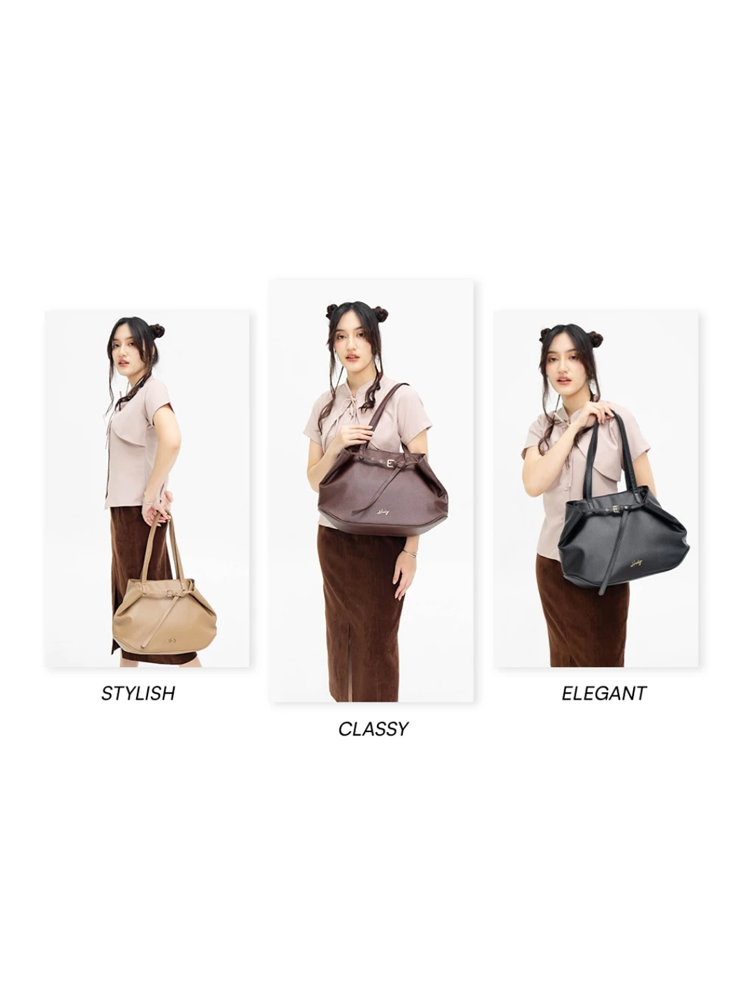 Hody - Tas Wanita Totebag Terbaru Shoulder Bag Tas Bahu Tote Bag Kuliah Kerja - RUELLE BAG