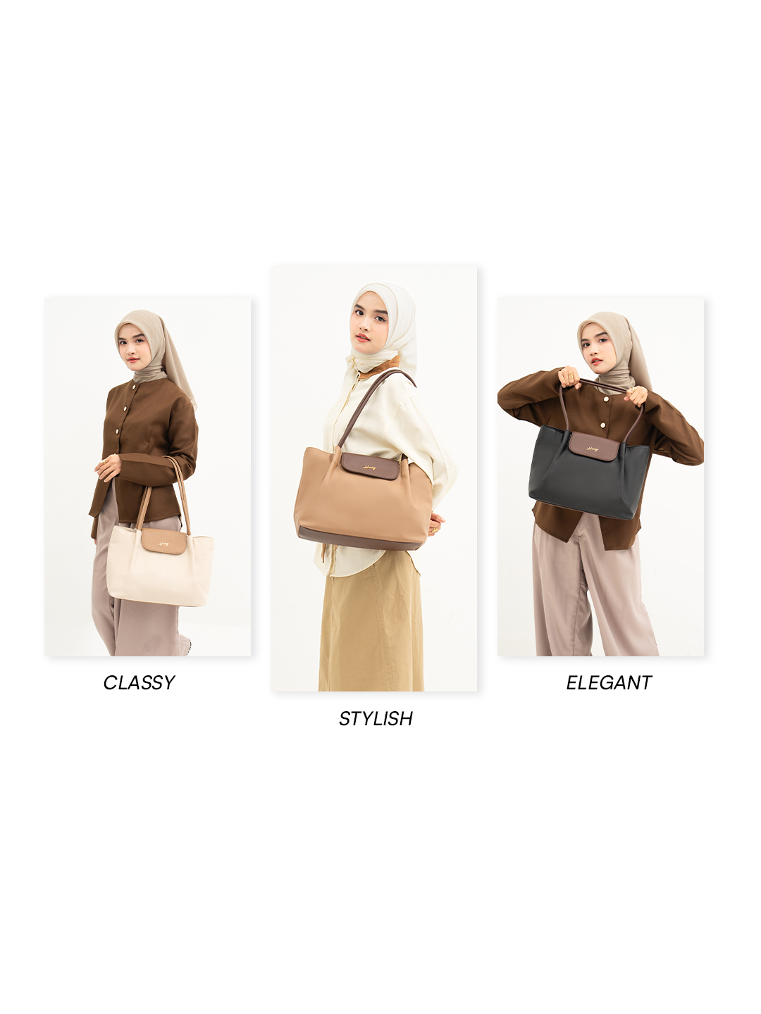 Hody - Tas Wanita Totebag Terbaru Tas Bahu Wanita Kuliah Kerja Shoulder Bag - RUNA TOTE BAG
