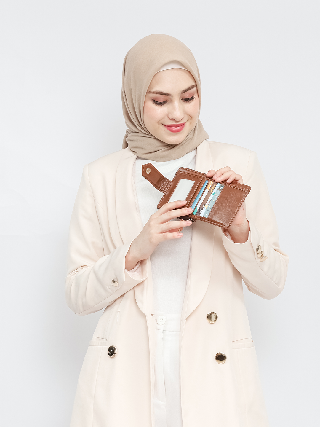 Hody - Dompet Lipat Wanita Card Holder Wanita - SACHIE WALLET